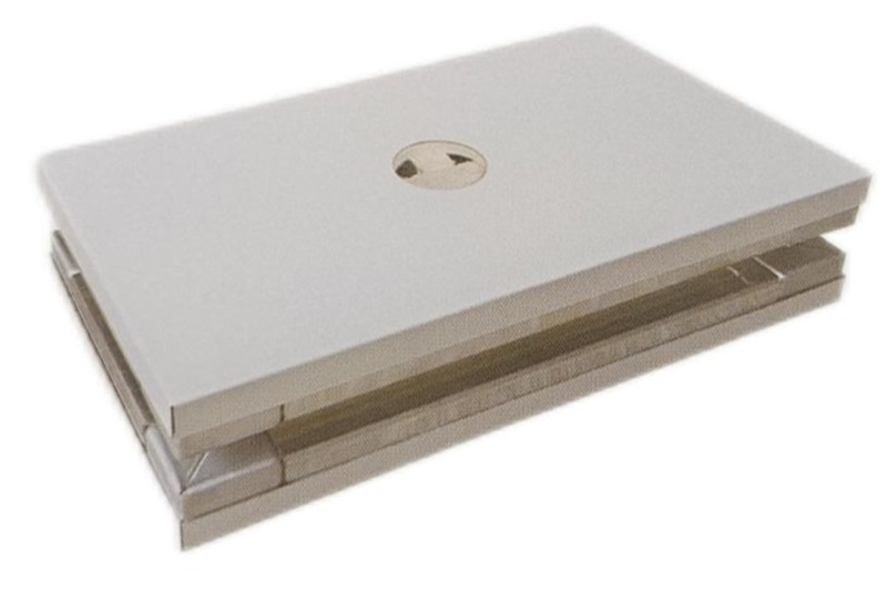 50mm金屬面中空玻鎂手工夾芯板